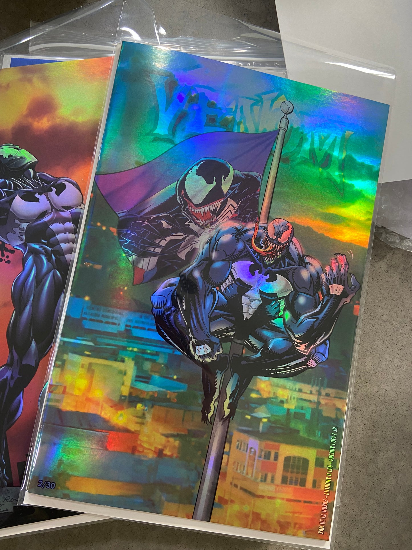 SdlR Tribute Book. Flagpole. SDCC Exclusive