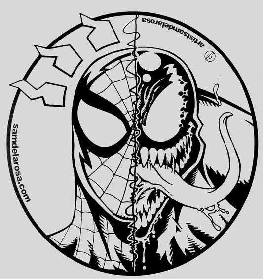 GATORGUARD Case Spidery&Venom sam de la rosa etch