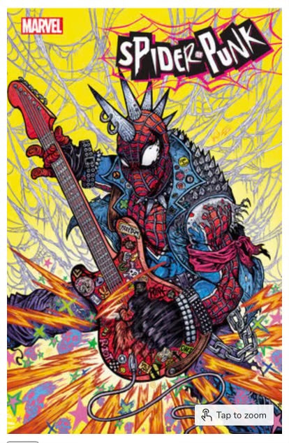 Spider-Punk Arm's Race #1 Maria Wolf 1:25 Variant