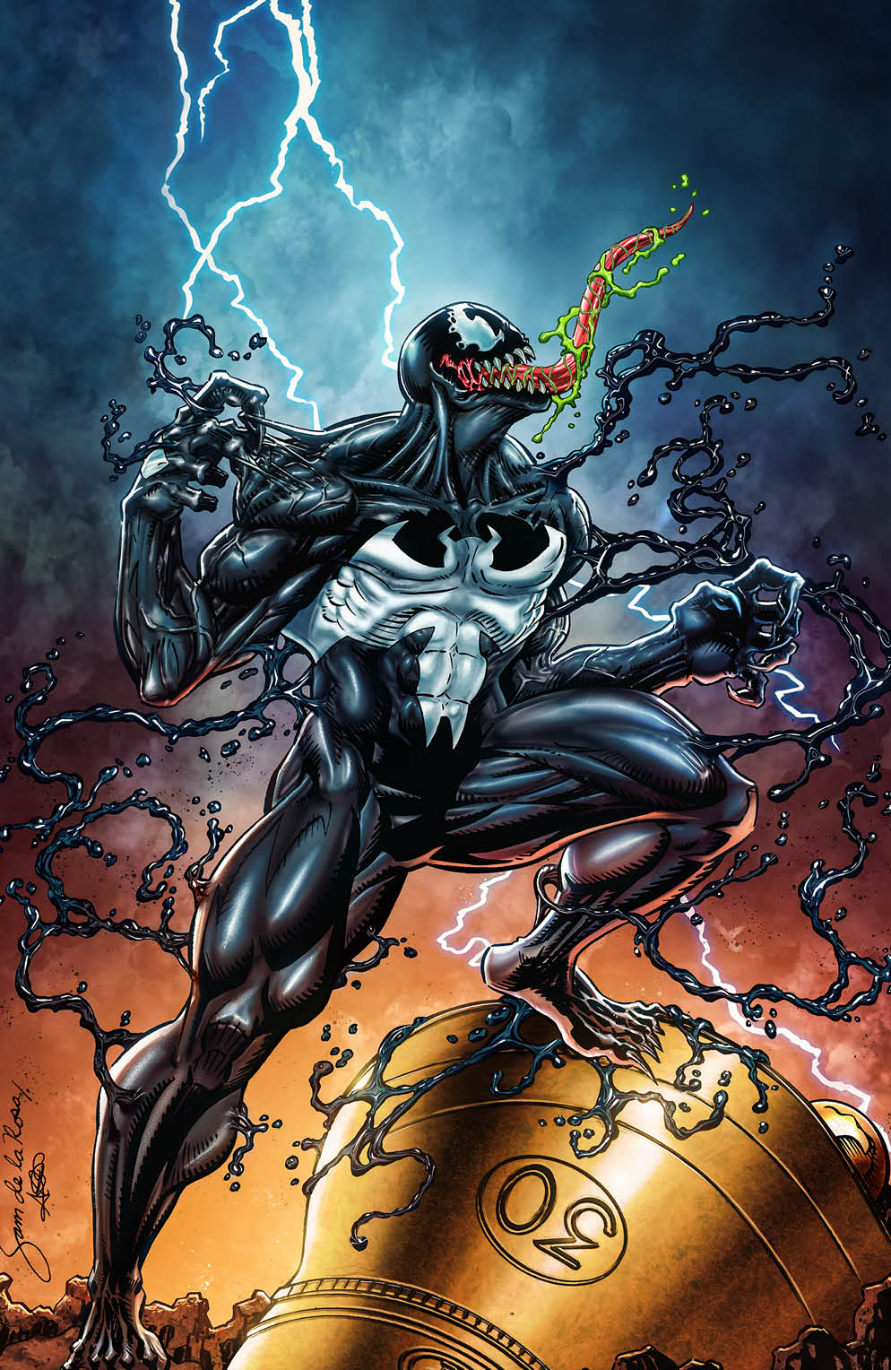 Venom Lethal Protector II #1 GATORGUARD Exclusive Variant Comic Book - Sam de la Rosa - Virgin