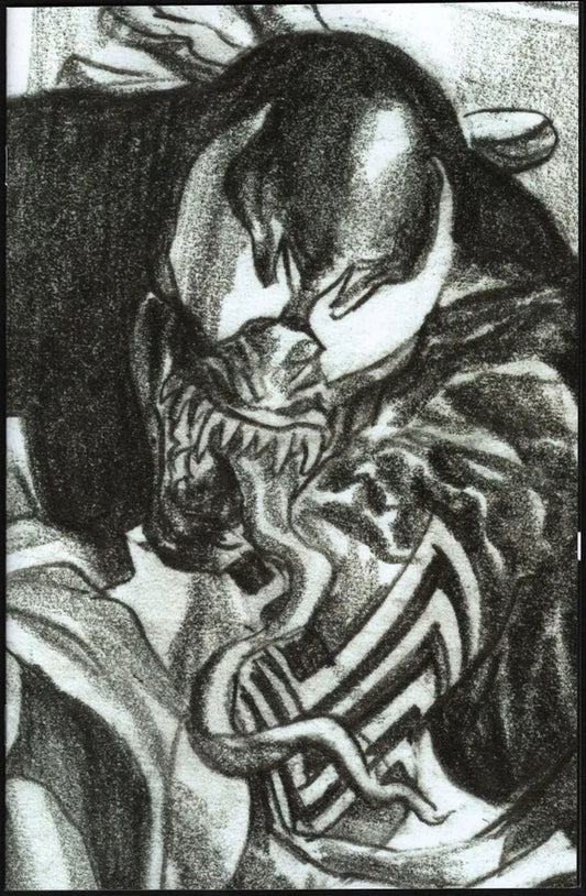 Venom Lethal Protector II #1 Alex Ross 1:100 B&W Sketch Virgin Variant