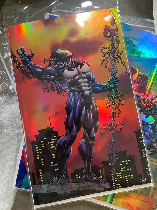 SDCC - SdlR Tribute Book - Venomized Predator Masked
