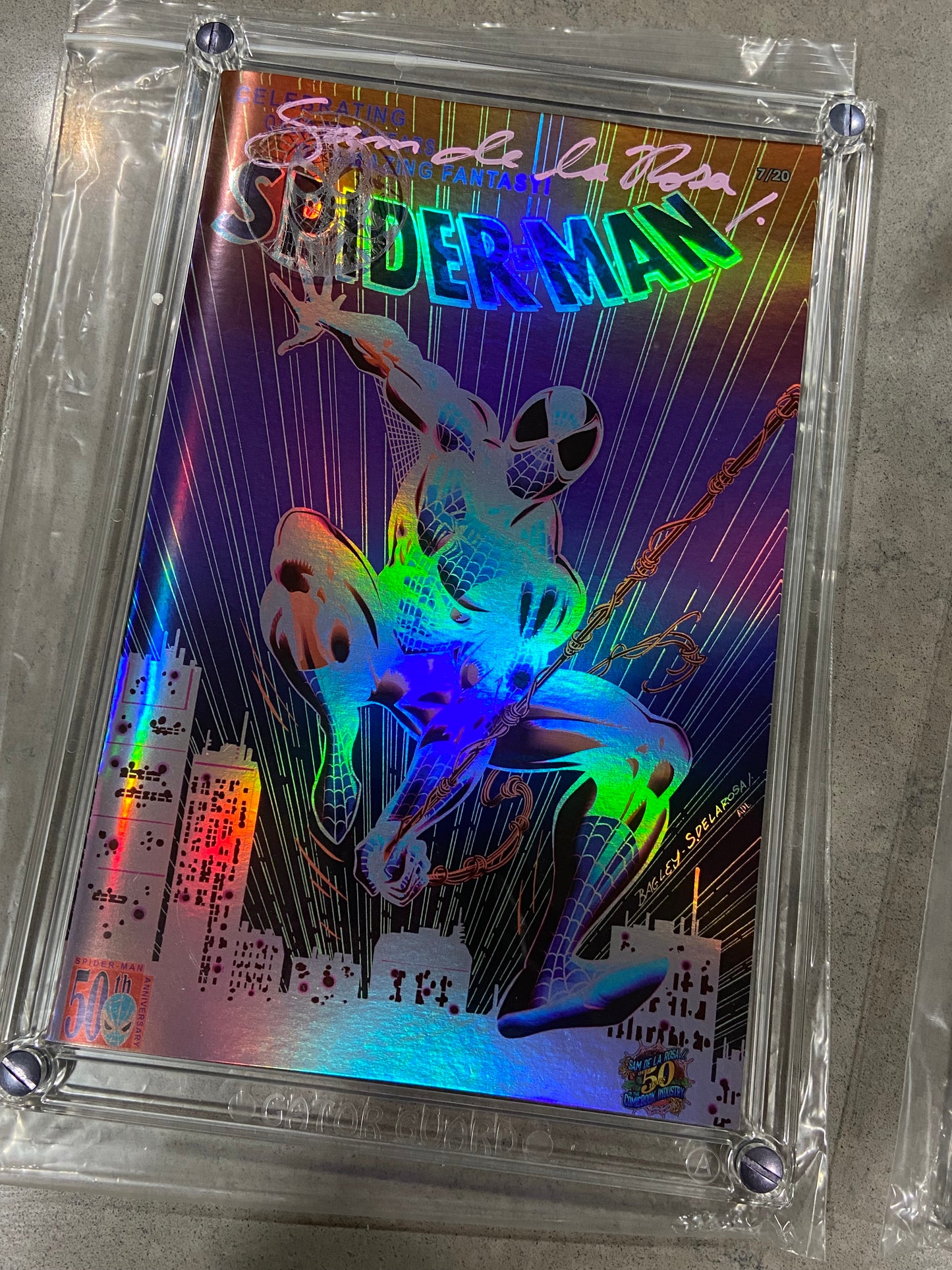 HSV-Expo Foil Exclusive. TB - SdlR - Signed in an etched GG.