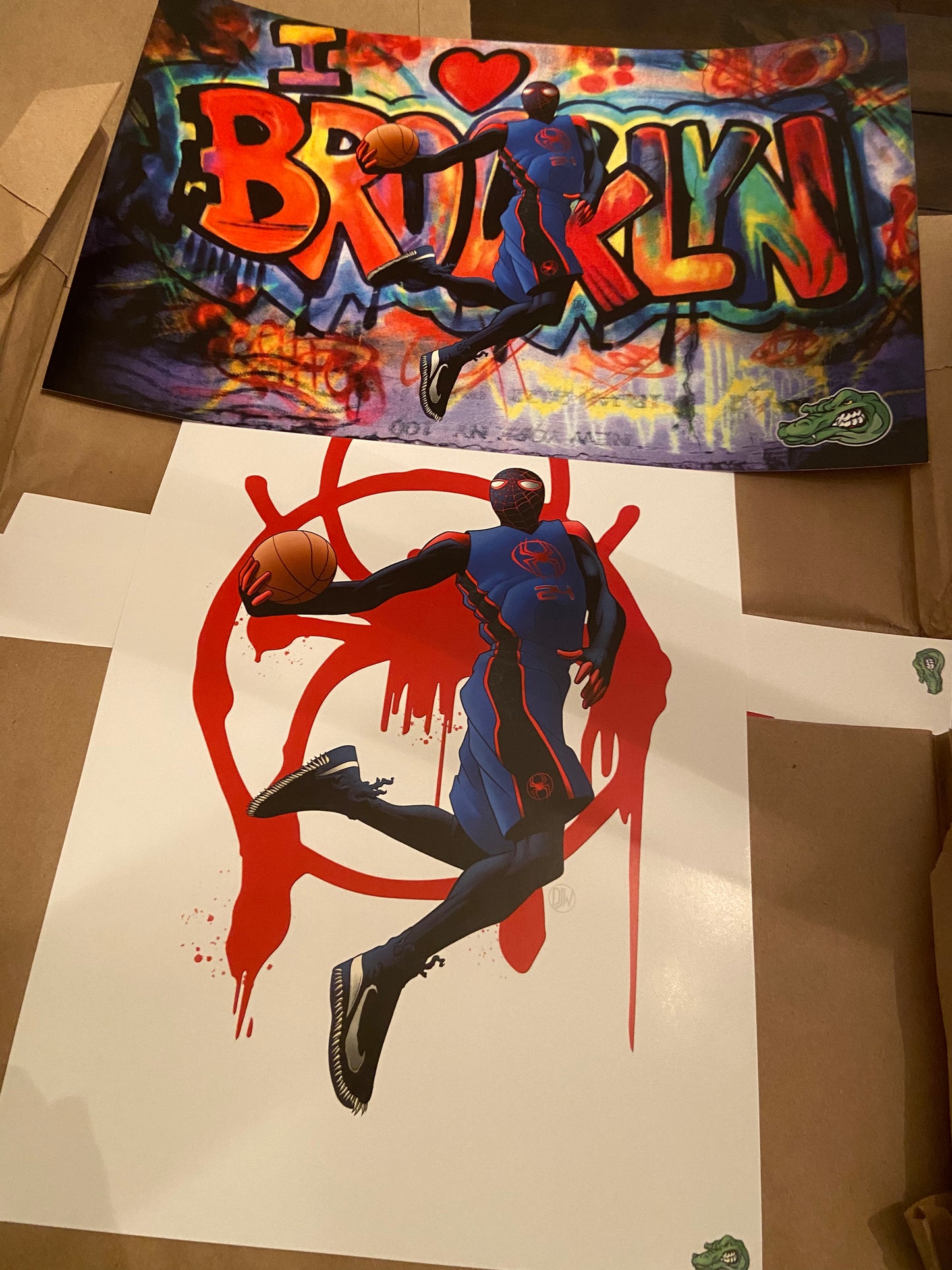 Miles Morales Kobe-esque 11x17 prints (only)